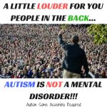 Autism is not a mental disorder